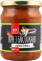 Баклажани в аджиці 480г твіст/б Хіт Продукт