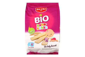 Печенье для детей от 6мес органическое Bio Detki м/у 150г