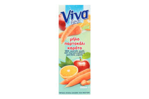 Сок Яблоко-апельсин-морковь Viva Fresh т/п 0.25л