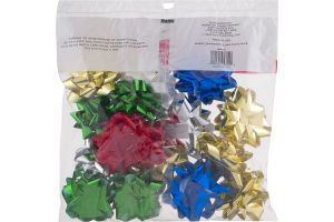 Smart Living Holiday Gift Bows Peel 'n Stick - 15 CT