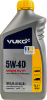 Олива моторна універсальна НС-синтетична всесезонна 5W-40 Vega synt Vuko 1л