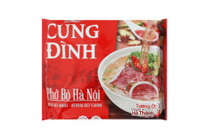 Лапша быстрого приготовления со вкусом говядины Pho Bo Cung Dinh м/у 70г