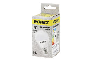 Лампа LED Work`s Long-Life LB0730-E14-G45 116274