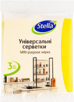 Серветки універсальні 30х34см Stella 3шт