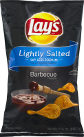 Lay's Potato Chips Lightly Salted Barbecue Flavor