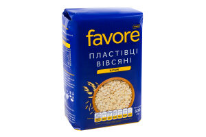 Пластівці Favore вівсяні цільні