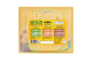 Сир напівтвердий Сирне Тріо 45% Леердаммер (12 шт) (Слайси 0,125 кг)