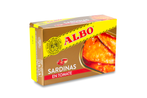 Сардины в томате Albo к/у 120г