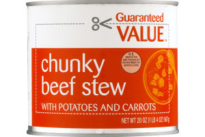 Guaranteed Value Chunky Beef Stew