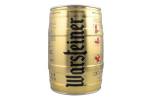 Пиво 5л 4.8% світле пастеризоване Premium Beer Warsteiner з/б