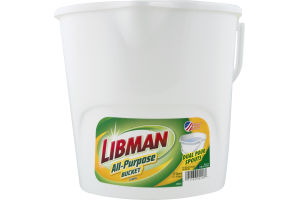 Libman All-Purpose Bucket with Dual Pour Spouts