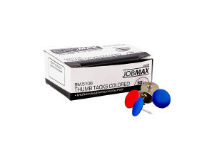 Кнопки Buromax кольорові Jobmax 50шт. BM.5106