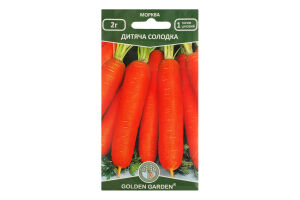 Насіння Golden Garden Морква Дитяча солодка