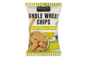 Чипси De La Lita цільнозернові смак сметана-цибуля