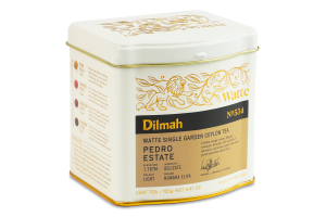 Чай черный цейлонский байховый листовой №534 Pedro estate Watte Dilmah ж/б 125г