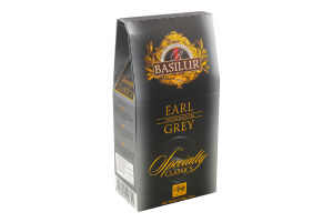 Чай чорний Earl Grey Specially Classics Basilur к/у 100г