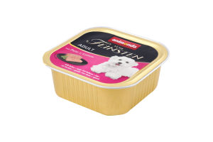 Корм консервований повноцінний для дорослих собак з ягнятиною та індичкою Vom Feinsten Animonda лоток 150г