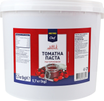Паста томатная 25% пастеризованная Metro Chef ведро 5.7кг