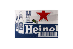 Пиво спеціальне 4х330мл 0% безалкогольне світле фільтроване пастеризоване Heineken пл