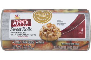 Ahold Sweet Rolls Honeycrisp Apple Inspired - 4 CT
