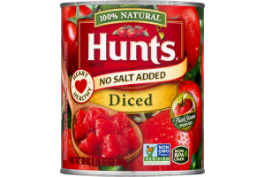 Hunt's No Salt Added Diced Tomatoes