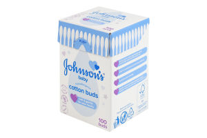 Палички ватні Johnson's Baby 100шт