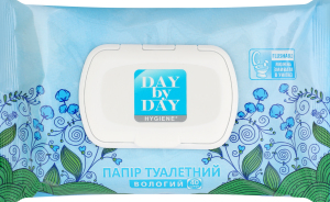 Бумага туалетная влажная Day by Day 40шт
