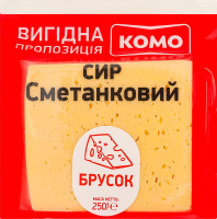 Сыр 50% твердый Сметанный Комо кг