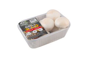 Шампиньоны свежие Грибной стейк Grill BBQ Грибо Love лоток 550г