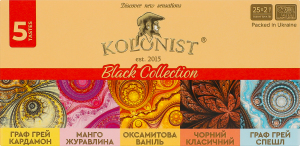 Чай Black collection Kolonist к/у 25х2г