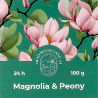 Свічка соєва 100г Magnolia&Peony Light House 1шт