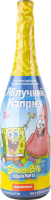 Напій безалкогольний соковий сильногазований «Яблучний каприз» 0,75 л. ТМ "ГУБКА БОБ", SPONGE BOB SQUARE PANTS