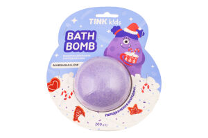 Бомбочка д/ванни Marshmallow з передбаченням 200г Tink kids