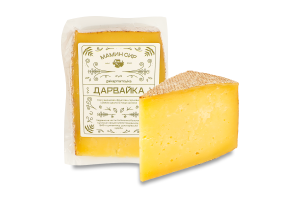 Сир 50% напівтвердий Закарпатська Дарвайка Мамин сир кг