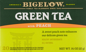 Bigelow Green Tea with Peach - 20 CT