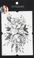 Тату Tattooshka Великий піон