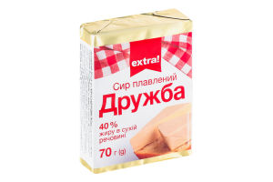 Сир плавлений Extra! Дружба 40%