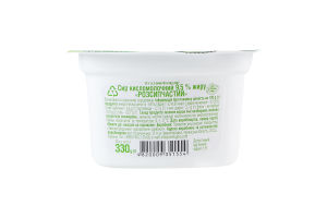 Сир кисломолочний 9.5% Розсипчастий Звени Гора лоток 330г