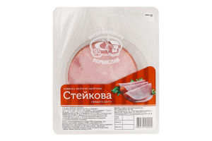 Ковбаса нарізка Стейкова Укрпромпостач-95 к/з 1с лоток 170г