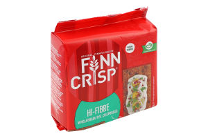 Хлебцы ржаные цельнозерновые с ржаными отрубями Hi-fibre Finn Crisp м/у 200г