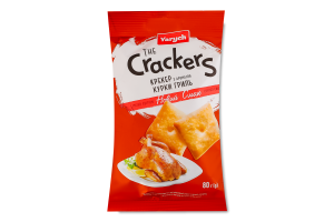 Крекер з ароматом курки гриль The Crackers Yarych м/у 80г