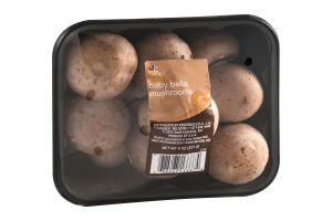 Ahold Whole Baby Bella Mushrooms