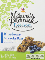 Nature's Promise Granola Bars Blueberry - 6 CT