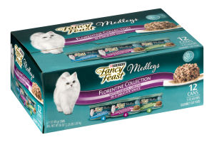 Purina Fancy Feast Medleys Florentine Collection Gourmet Cat Food - 12 CT