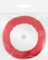 Стрічка д/подарунків мікс червоних тонів №26/28/133/162 сатин 1,2см*22м