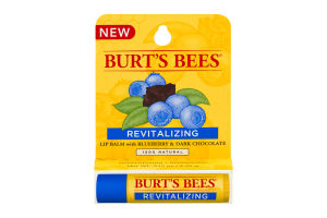 Burt's Bees Revitalizing Lip Balm with Blueberry & Dark Chocolate