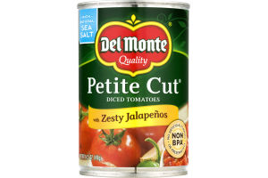 Del Monte Petite Cut Diced Tomatoes with Zesty Jalapenos