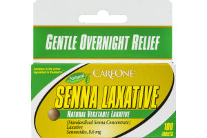 CareOne Senna Laxative Tablets - 100 CT