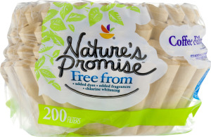 Nature's Promise Coffee Filter - 200 CT