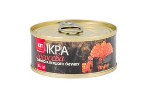 Икра лососевая зернистая Хіт продукт ж/б 80г